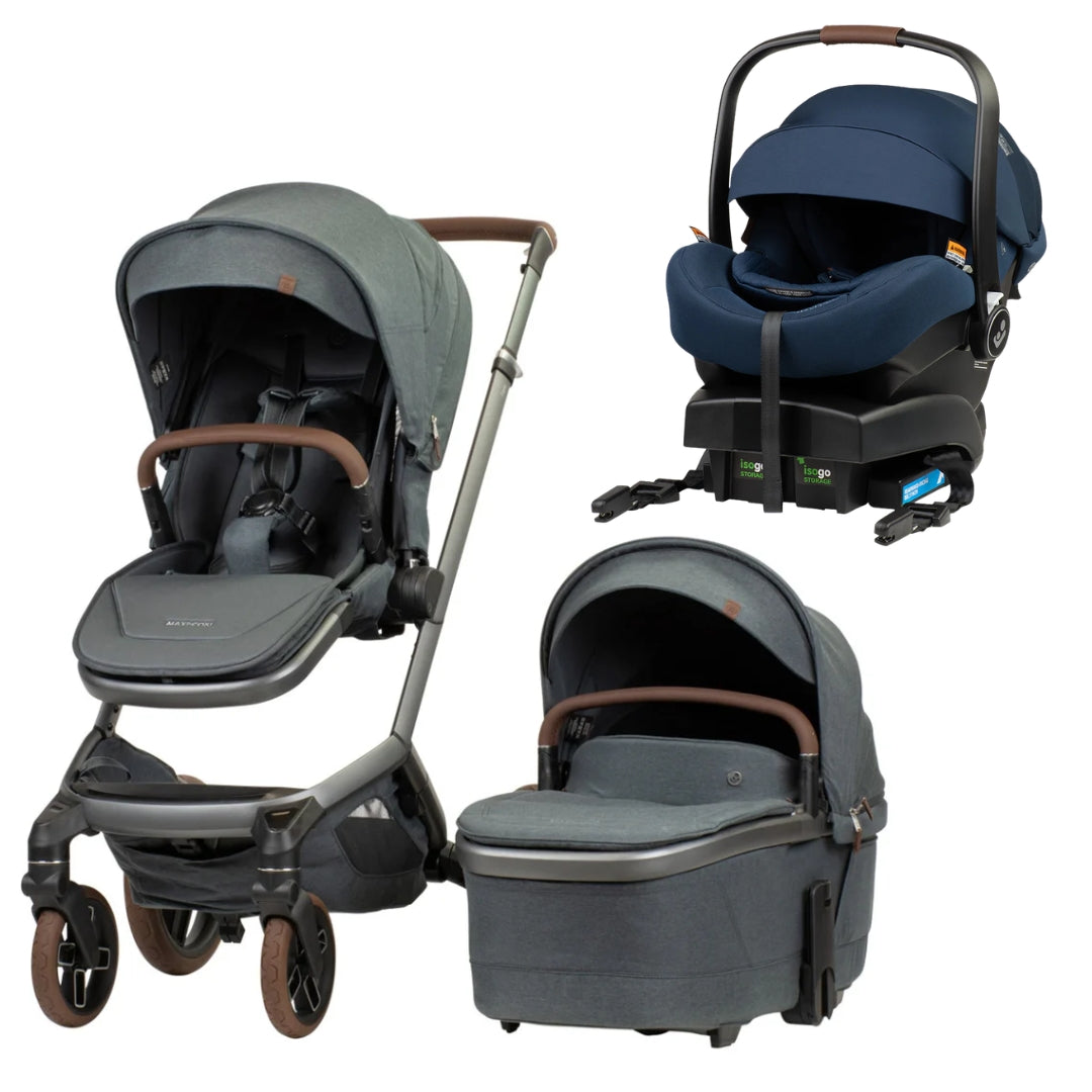Maxi Cosi Fame Stroller TRAVEL SYSTEM (Includes Maxi Cosi Mico 12LX Pro)