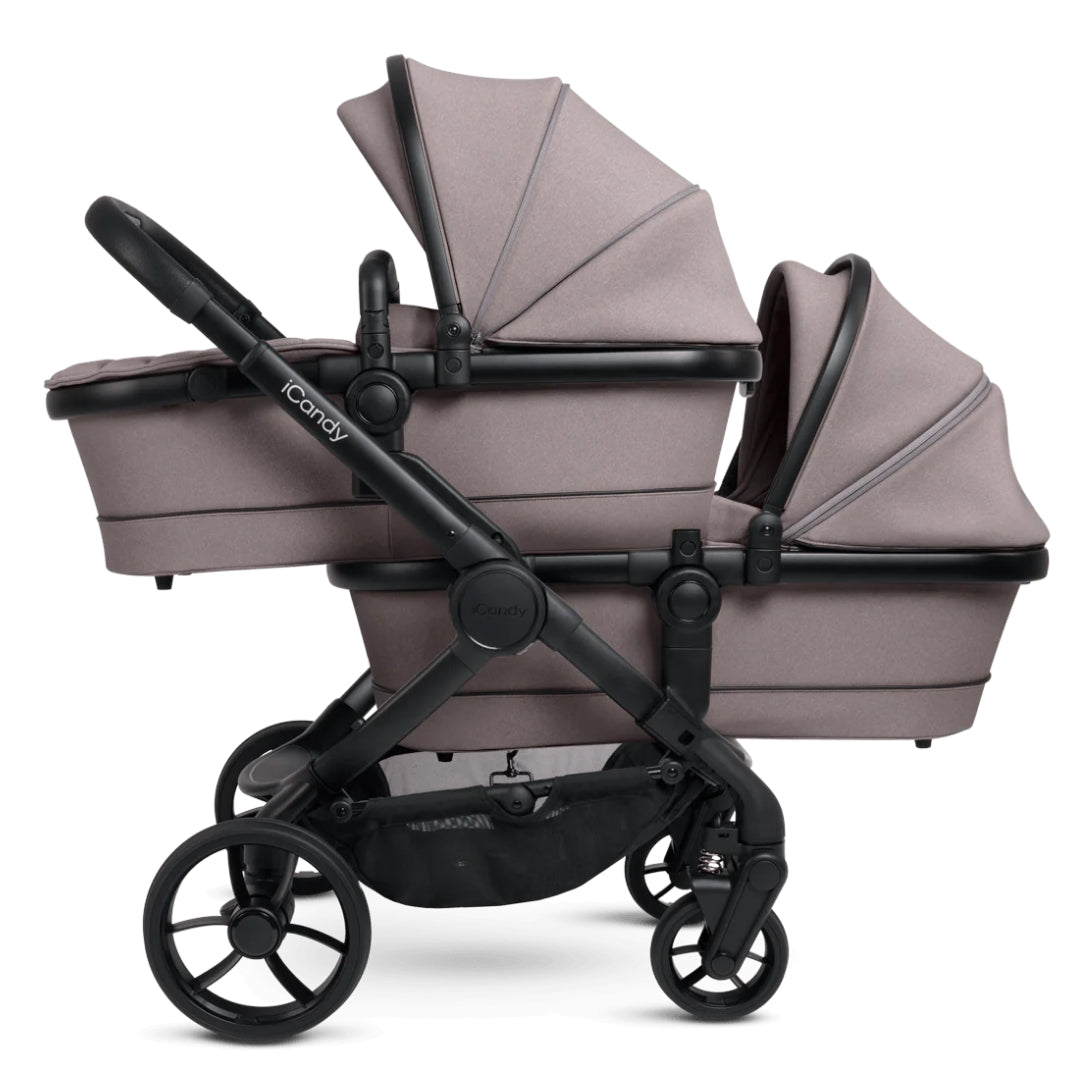 icandy double stroller iCandy Peach 7 Twin Pram – Baby Kingdom
