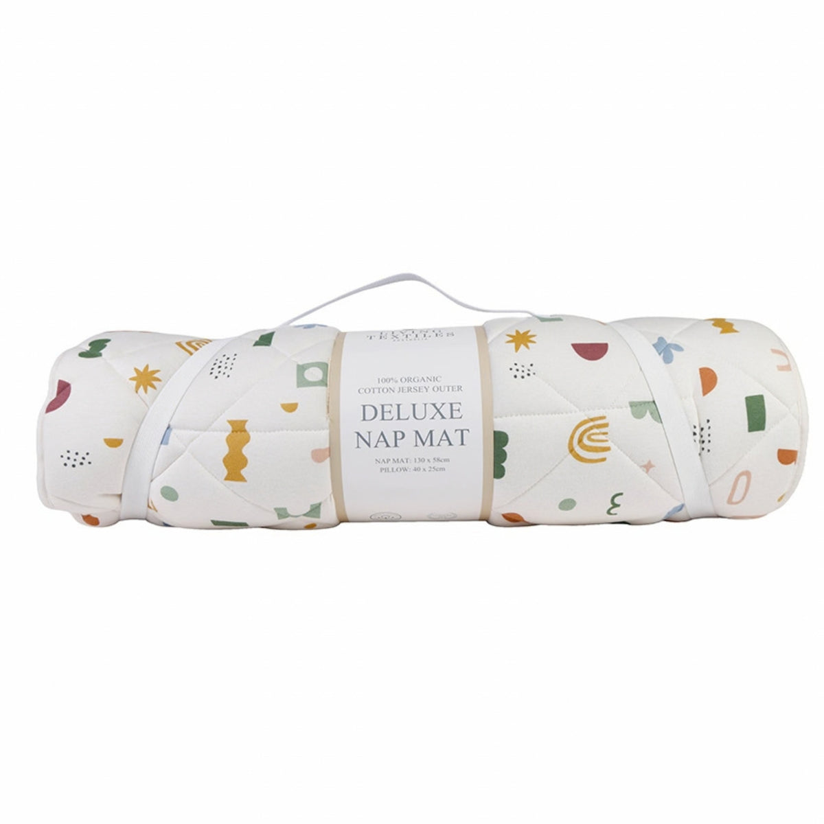 Living Textiles Deluxe Nap Mat Geo Mod