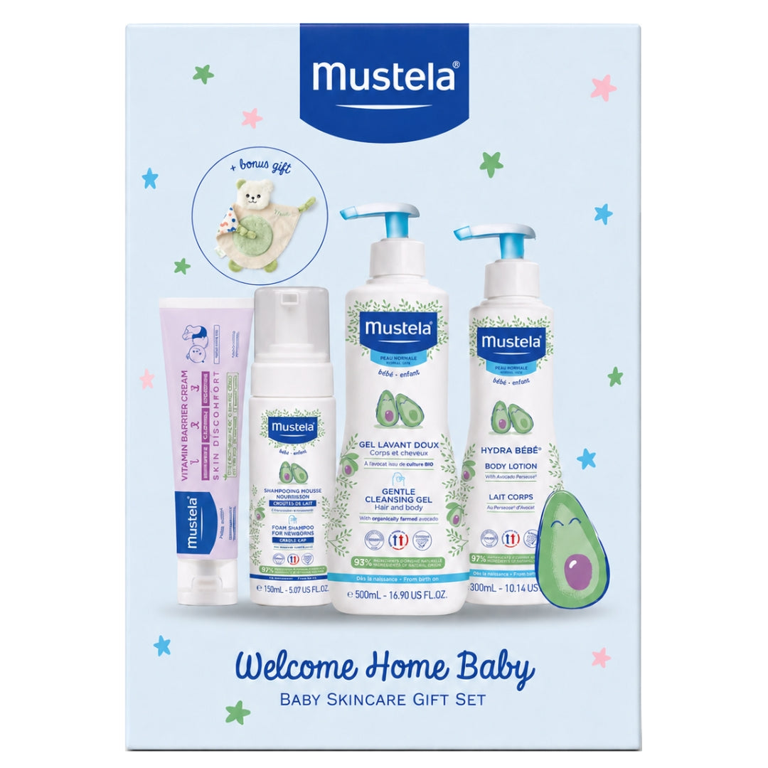 Mustela Welcome Home Baby - Baby Skincare Gift Set