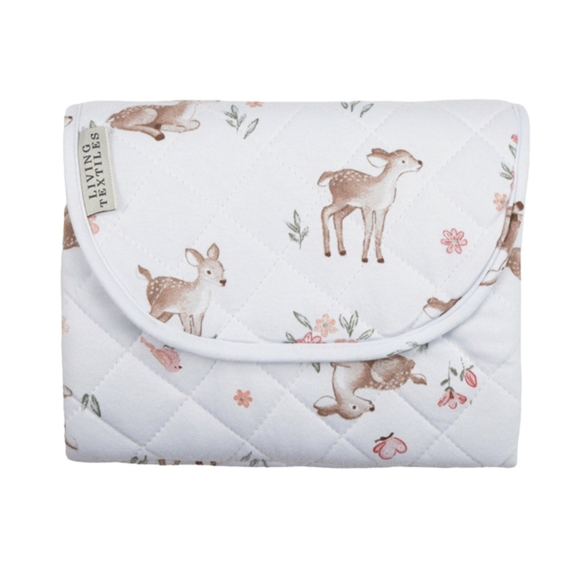 Living Textiles Foldable Waterproof Travel Change Mat Fawn Fables