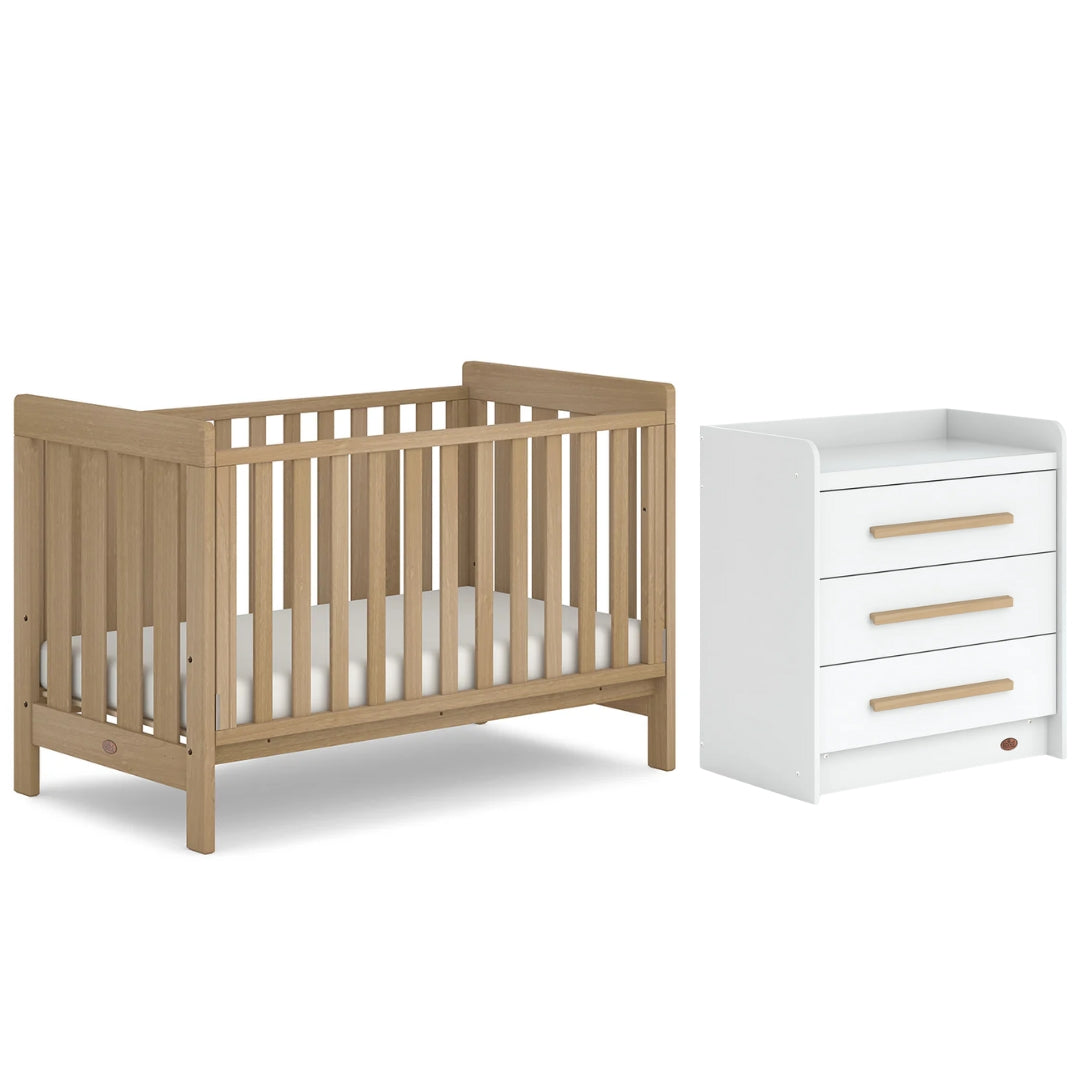 Wooden crib set