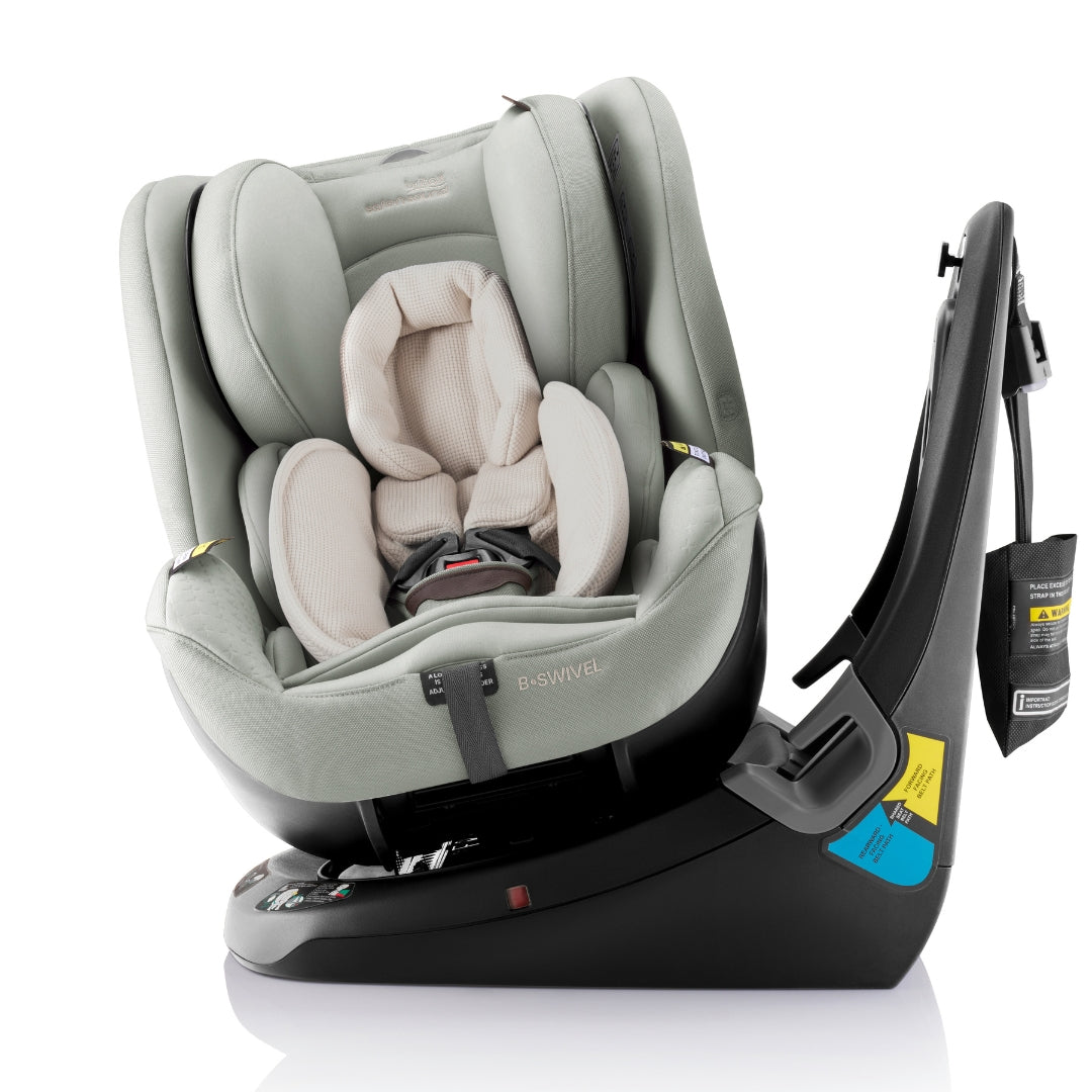 Britax Safe n Sound B-Swivel LUX Convertible Car Seat Silver Fern