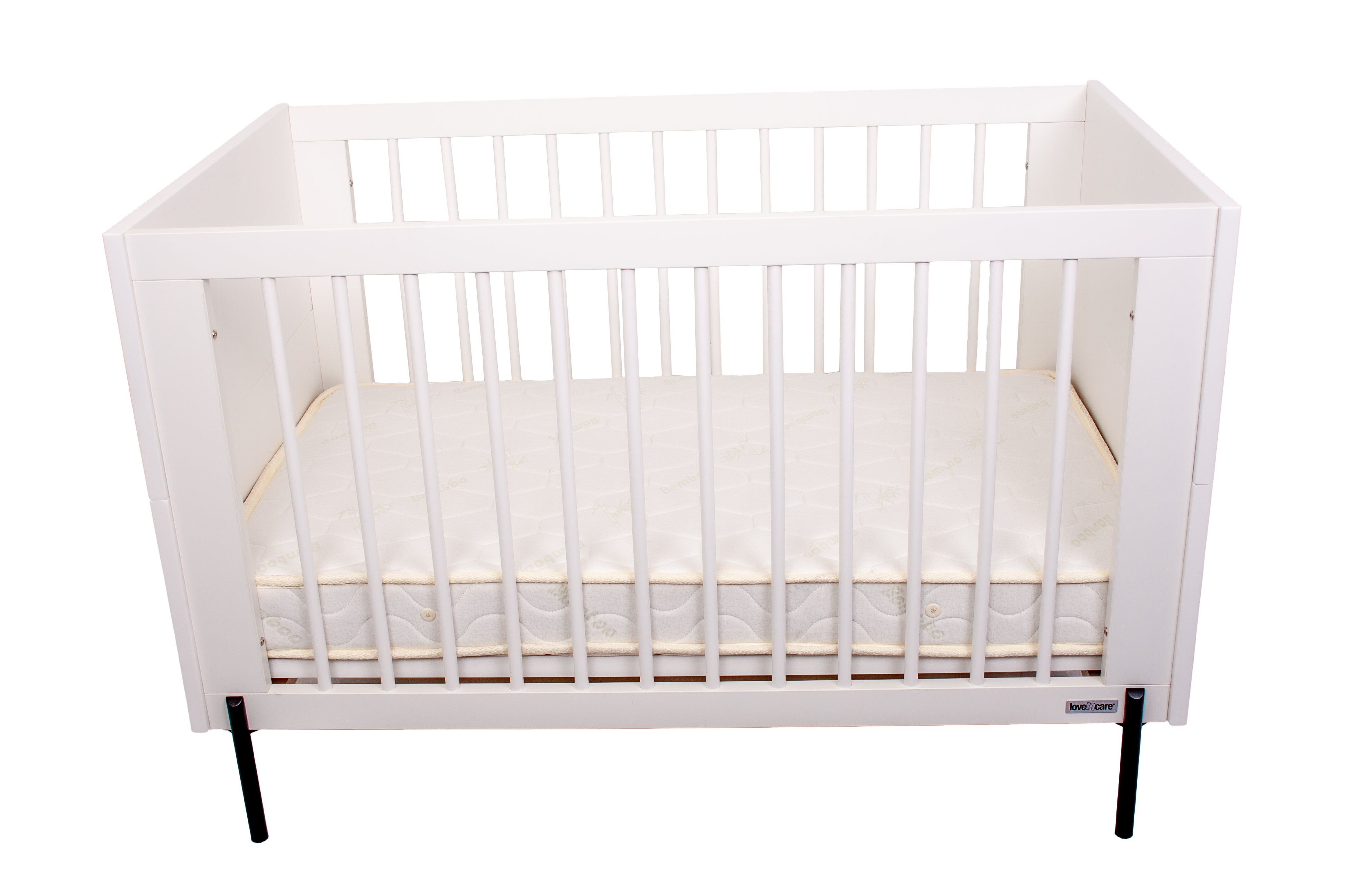 Love N Care Waves Cot White