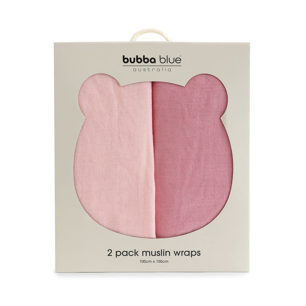 Bubba Blue Sundae Muslin Wraps 2pk