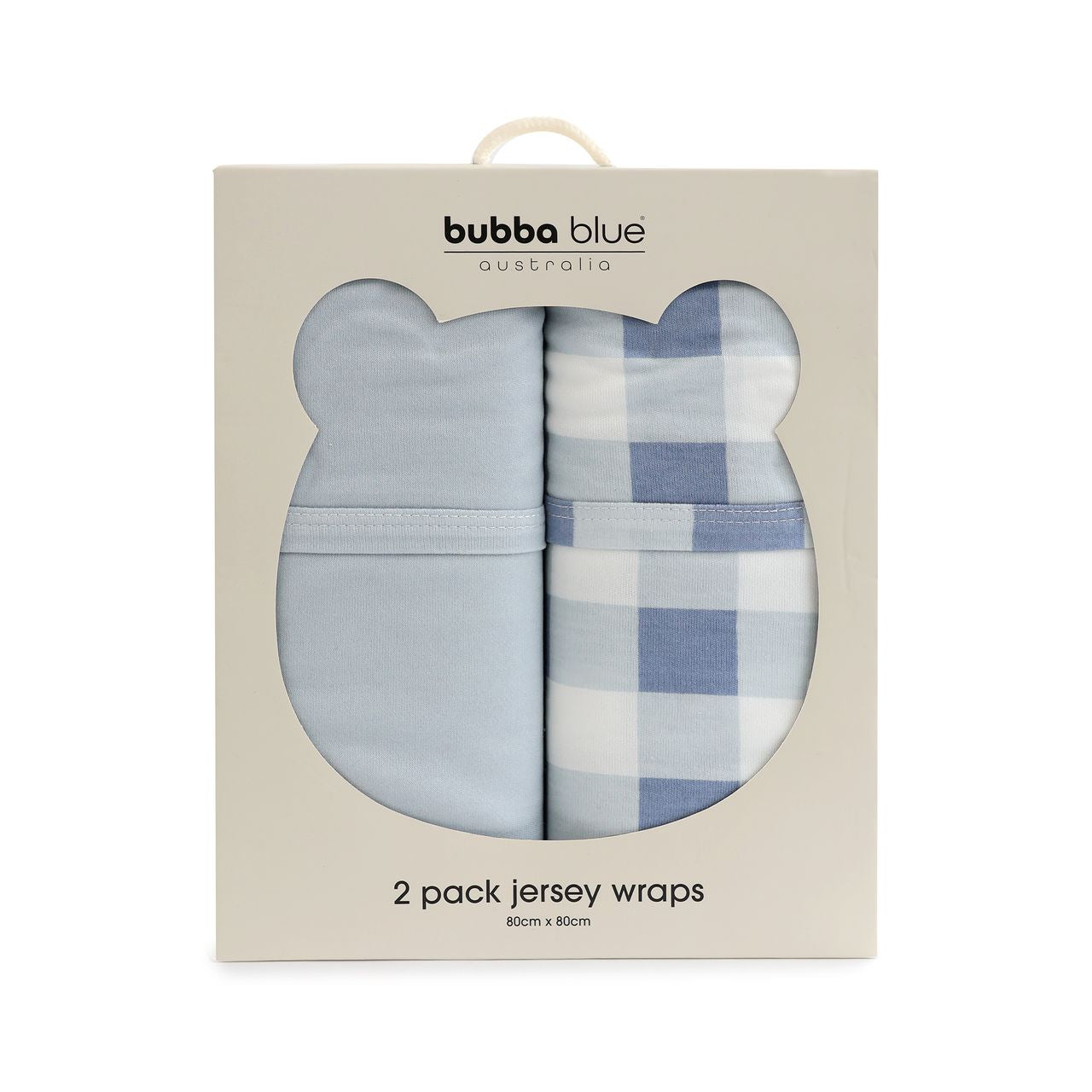 Bubba Blue Sundae Jersey Swaddle Wraps 2pk