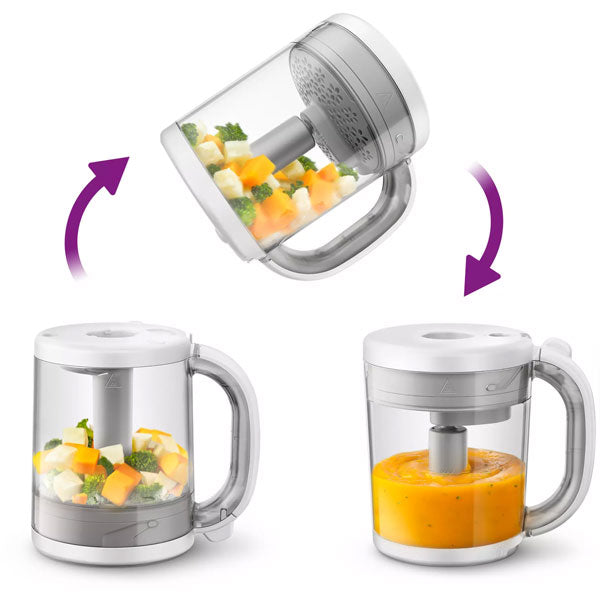 Avent 4 in 1 Steamer Blender Healthy Baby Food Maker