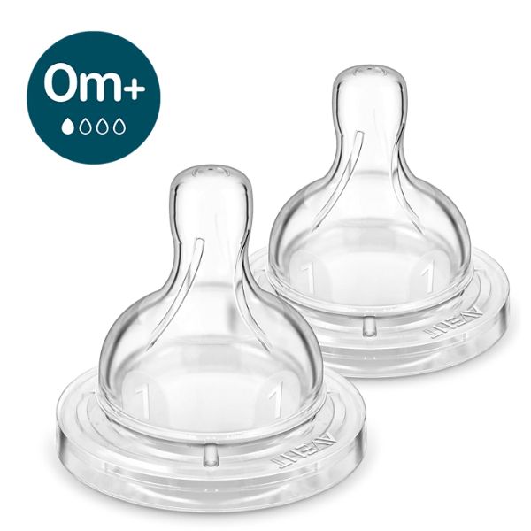 Avent Anti-Colic Teats 2 pack 0 Months+
