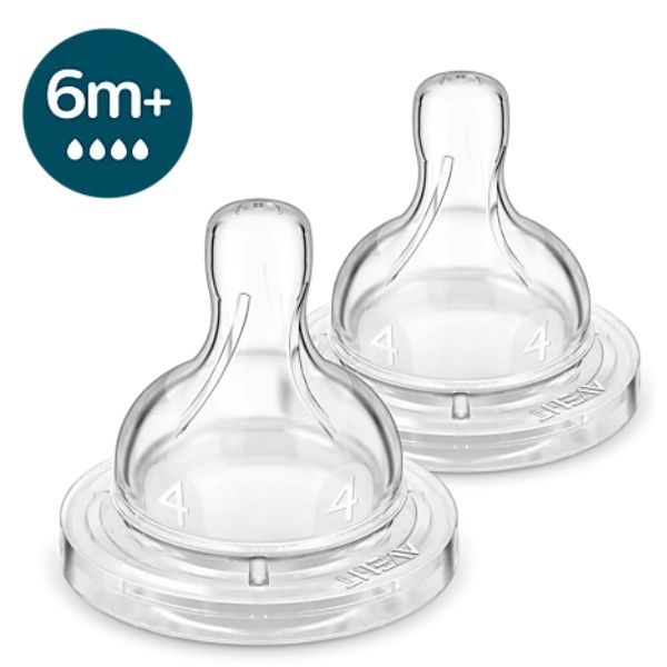 Avent Anti-Colic Teats 2 pack 6 Months+