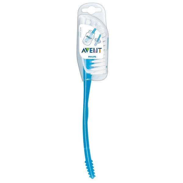 Avent Bottle & Teat Brush Blue