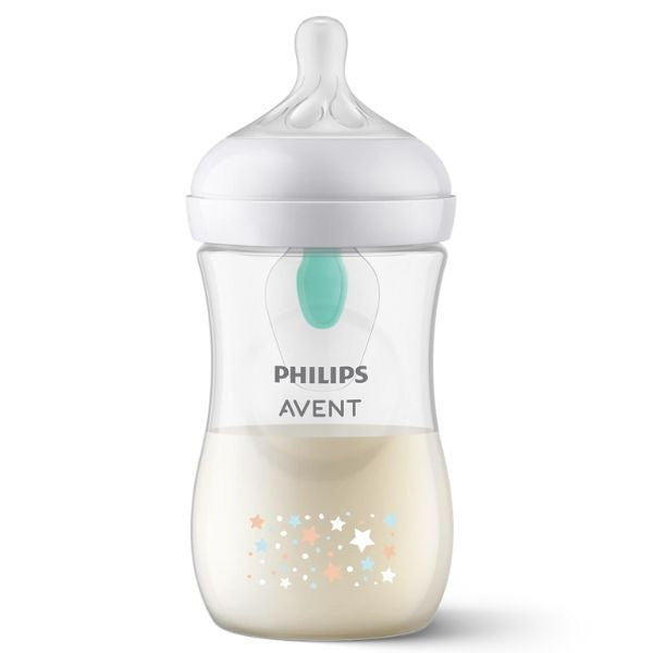 Avent Natural Response Bottle with AirFree Vent 260ml 1pk Bear