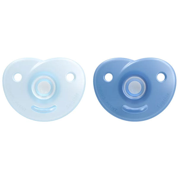 Avent Soothie 0-6m Blue 2pk