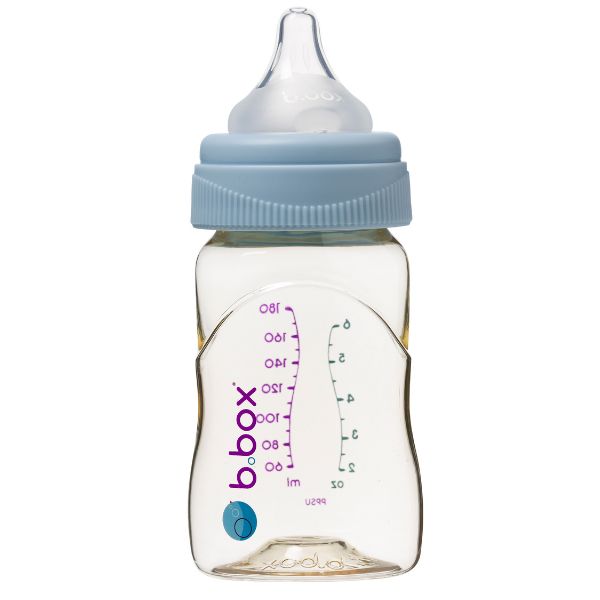 b.box Baby Bottle 180ml Lullaby Blue
