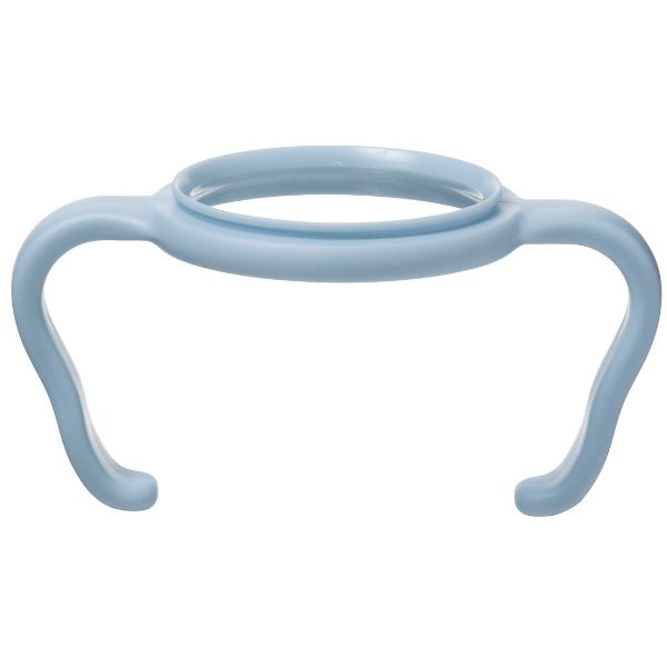 b.box Baby Bottle Handles Lullaby Blue