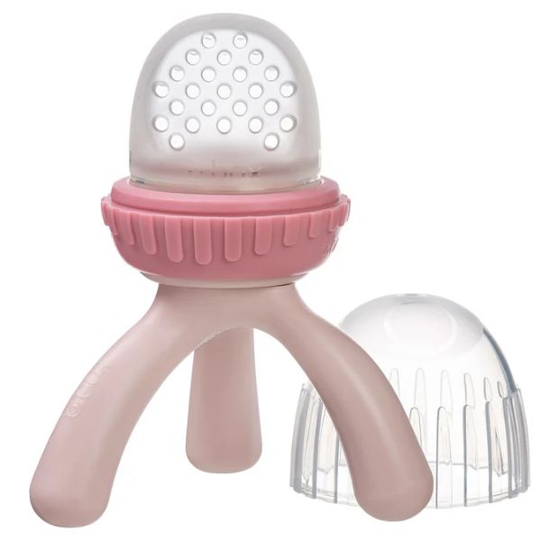b.box Silicone Fresh Food Feeder Blush