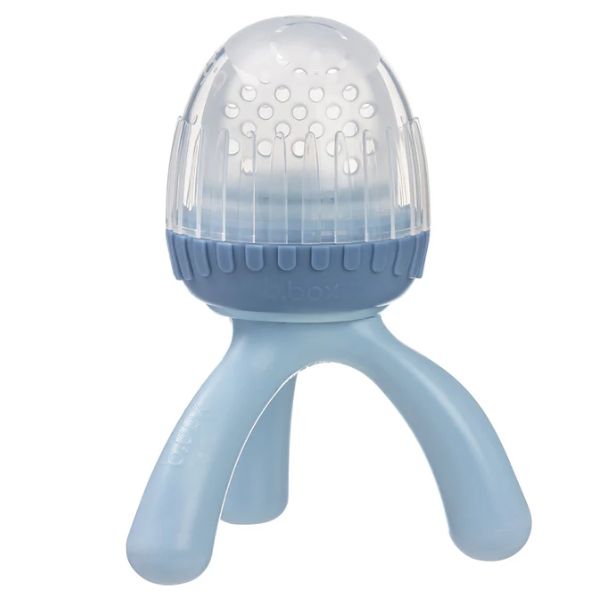 b.box Silicone Fresh Food Feeder Lullaby Blue