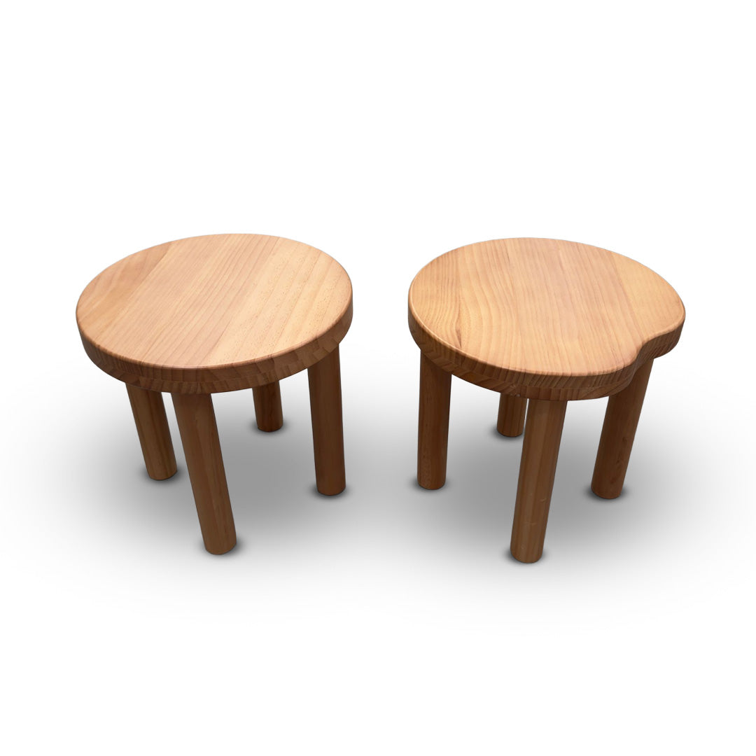 Wooden stools