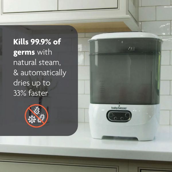 Baby Brezza Formula Pro Advanced Formula Dispenser + One Step Sterilizer Dryer Advanced Bundle