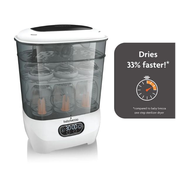 Baby Brezza Formula Pro Advanced Formula Dispenser + One Step Sterilizer Dryer Advanced Bundle