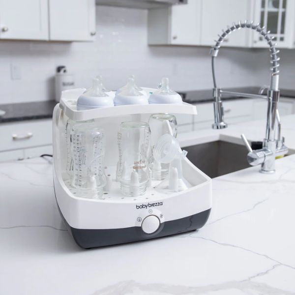 Baby Brezza SuperFast Steriliser-Dryer Black