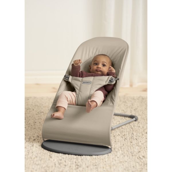 Babybjorn Bouncer Balance Soft Sand Grey Tri Fabric