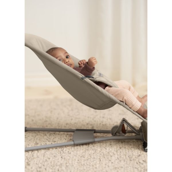 Babybjorn Bouncer Balance Soft Sand Grey Tri Fabric