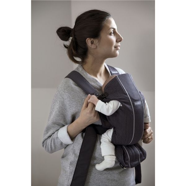 BabyBjorn Baby Carrier Mini Anthracite 3D Mesh