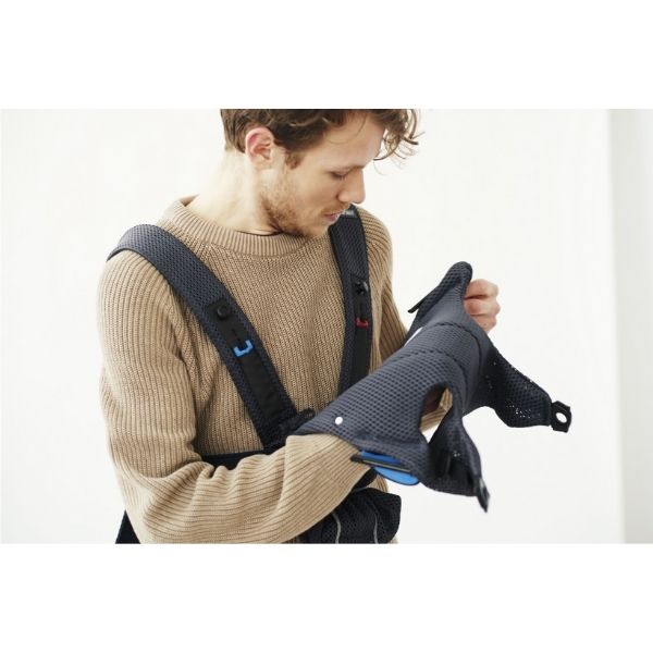 BabyBjorn Baby Carrier Mini Anthracite 3D Mesh