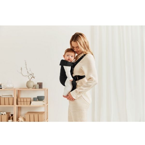 BabyBjorn Baby Carrier Mini Woven Black