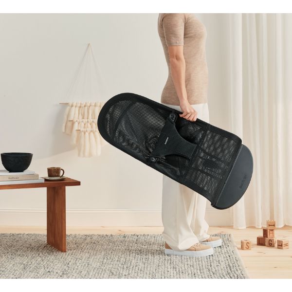 BabyBjorn Bouncer Bliss Black Mesh