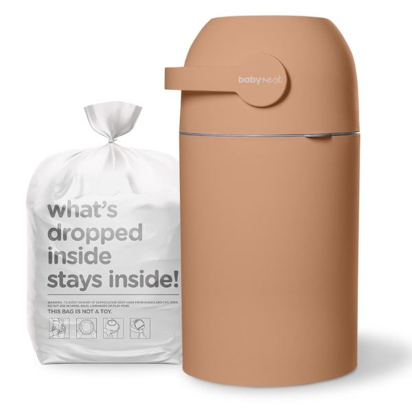 BabyRest Aster Nappy Bin Terracotta