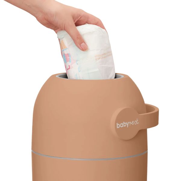 BabyRest Aster Nappy Bin Terracotta
