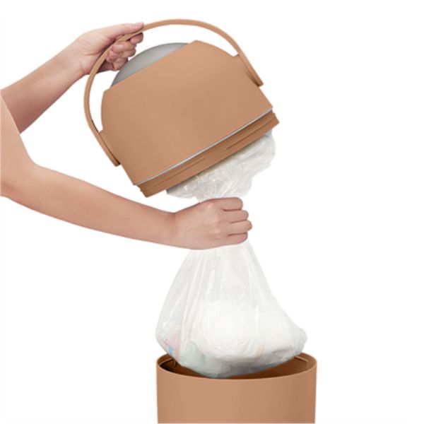 BabyRest Aster Nappy Bin Terracotta