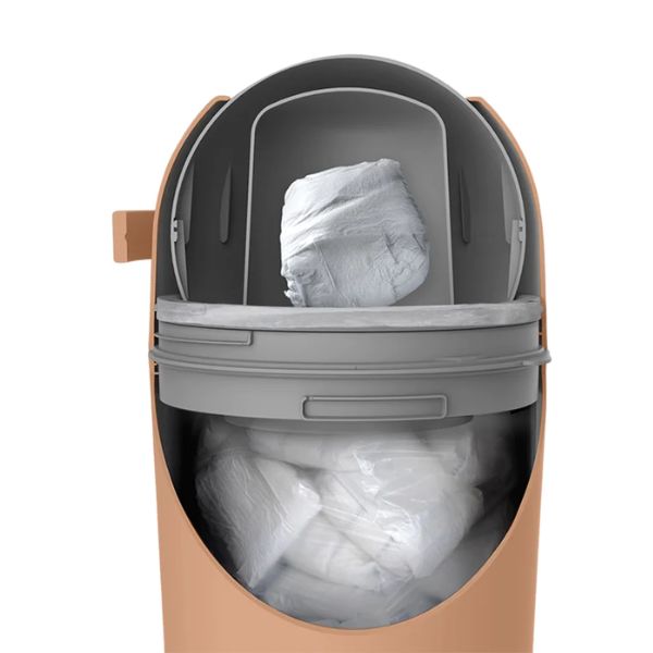 BabyRest Aster Nappy Bin Terracotta