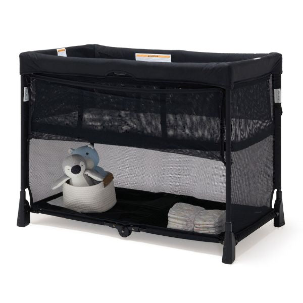 BabyRest Journey 2-in-1 Travel Cot Black
