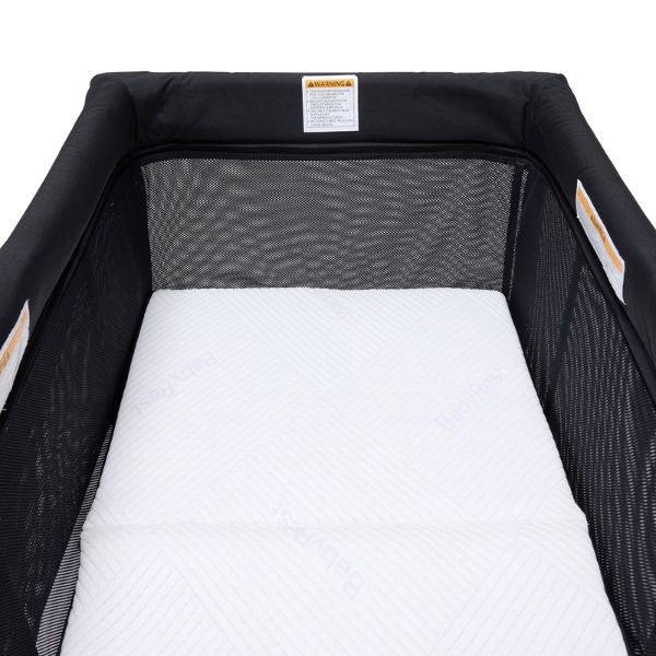 BabyRest Journey 2-in-1 Travel Cot Black