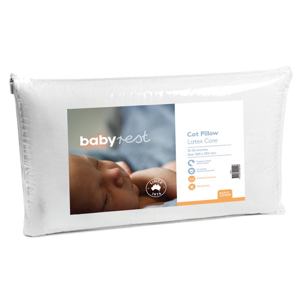BabyRest Deluxe Latex Cot Pillow Core Latex
