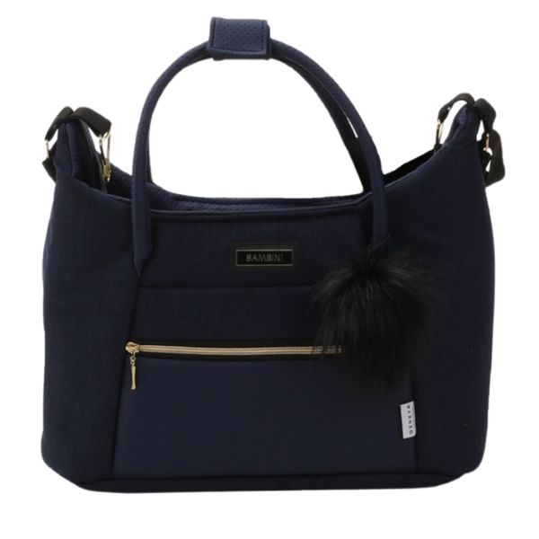 Bambini Prams Geneva Blue with Black Frame BJORN