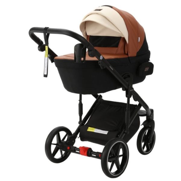 Bambini Prams MILAN² Black with Black Frame ELLIOT