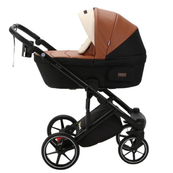 Bambini Prams MILAN² Black with Black Frame ELLIOT