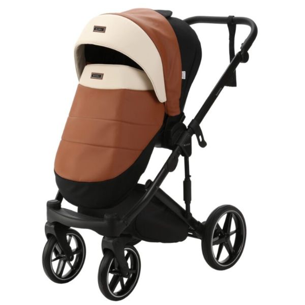 Bambini Prams MILAN² Black with Black Frame ELLIOT