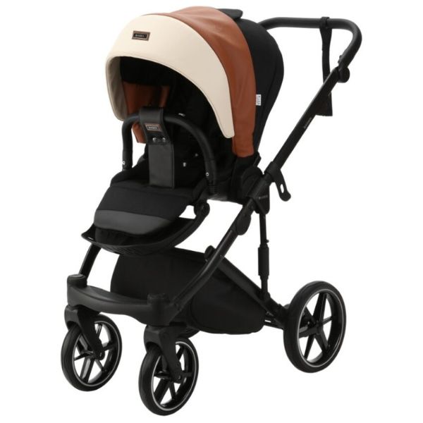Bambini Prams MILAN² Black with Black Frame ELLIOT
