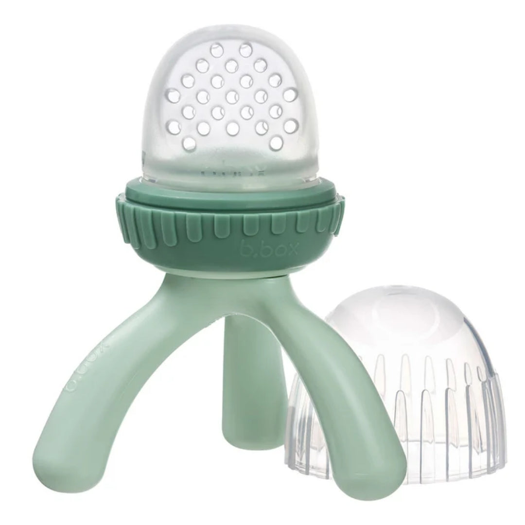 b.box Silicone Fresh Food Feeder Sage