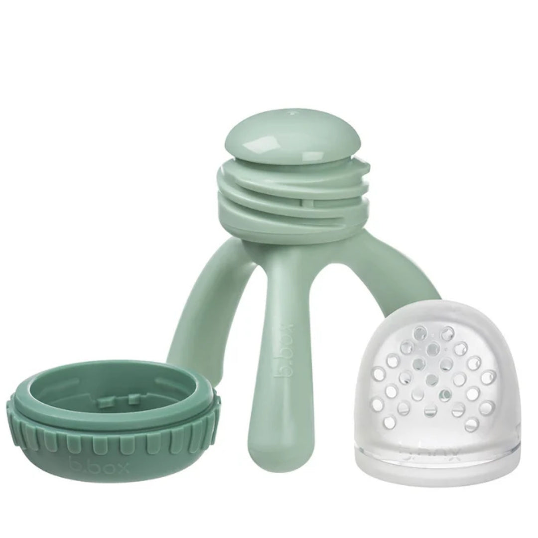 b.box Silicone Fresh Food Feeder Sage