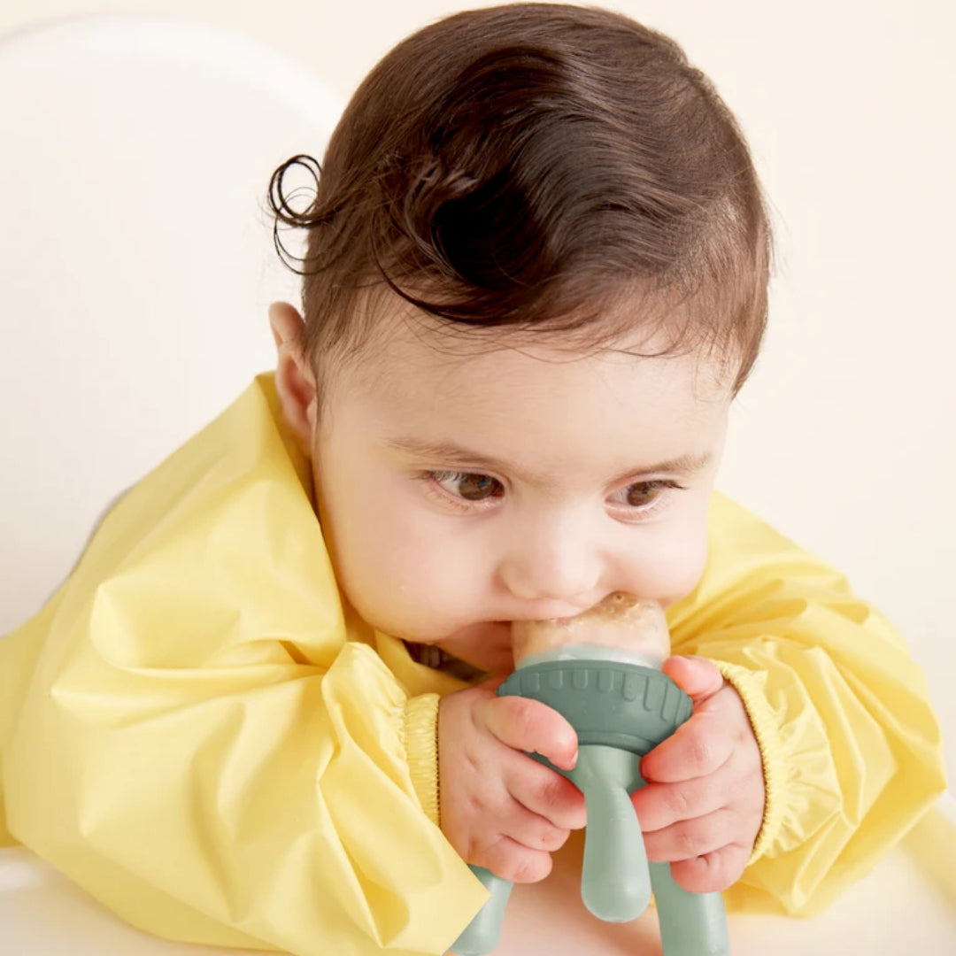 b.box Silicone Fresh Food Feeder Sage