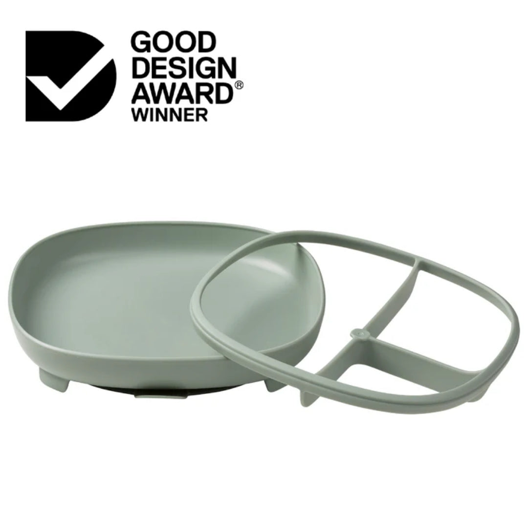 b.box 2in1 Suction Plate Sage