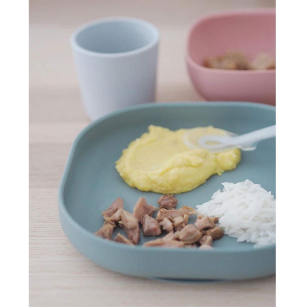 Beaba Silicone Meal Set 4pcs Eucalyptus