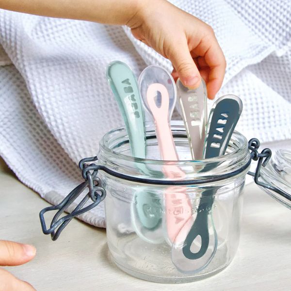 Beaba 2nd Age Soft Silicone Spoons (Set of 4)
