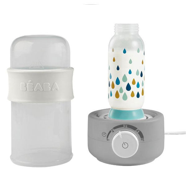 Beaba Baby Milk Second Bottle Warmer Grey