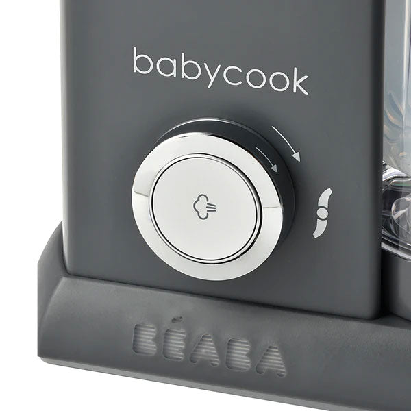 Beaba Babycook Solo 4 in 1 Steamer Blender Baby Food Maker Dark Grey